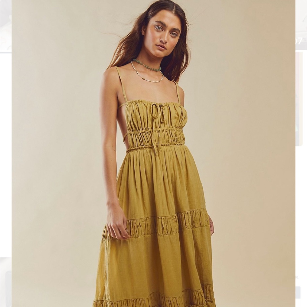 Free people taking sides maxi dress